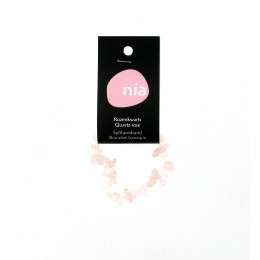 Bracelet baroque Quartz rose