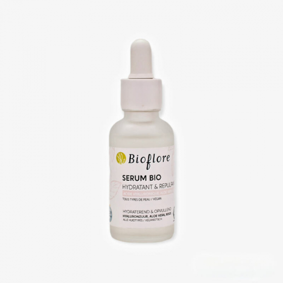 Sérum BIO hydratant et repulpant à l'acide hyaluronique - 30 ml