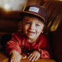 Casquette enfant Velours - Sweet brownie