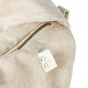 Lin français sac pour poussette - Greige - 50x40 cm