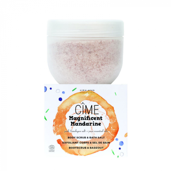 Exfoliant corps et sel de bain - Magnificent mandarine - 450 g