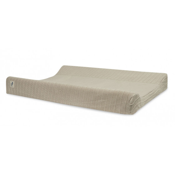 Housse matelas à langer Pure Knit - Nougat GOTS - 50x70cm