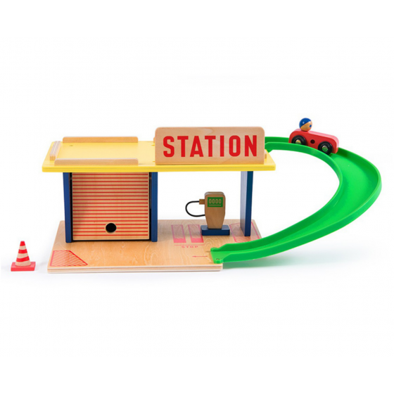 Station service - Dans la ville - Moulin Roty