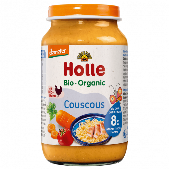 Petit pot bébé - Couscous - 220g - Holle Petit pot bébé - Couscous - 220g - Holle