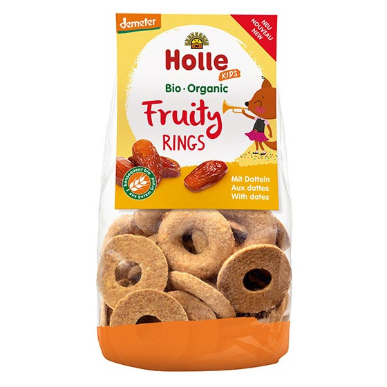 Fruity Rings bio aux dattes - 125g - Holle Fruity Rings bio aux dattes - 125g - Holle
