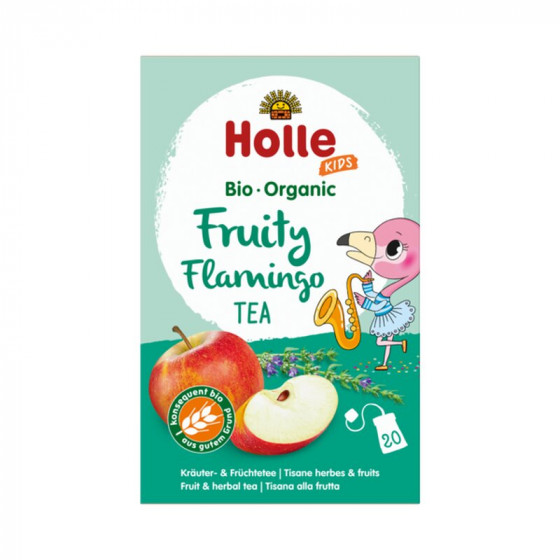 Fruity Flamingo Tea - Thé bio pour enfant - 20x0,8g - Holle