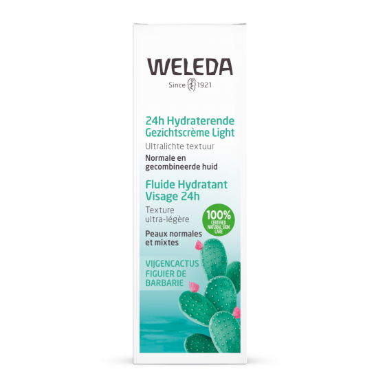 Fluide hydratant visage 24 h - Figuier de barbarie - 30 ml Fluide hydratant visage 24 h - Figuier de barbarie - 30 ml