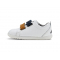 Chaussures Bobux Step Up - Grass Court Switch White