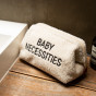 Trousse de toilette Baby Necessities - Teddy écru