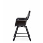 Chaise haute 2-en-1 - Evolu 2 - Noir & Noir