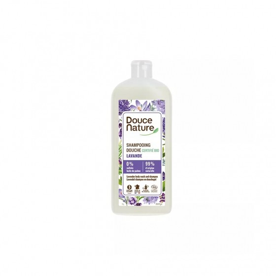 Shampooing-douche Provence - Lavande de la Drôme - 1 litre Shampooing-douche Provence - Lavande de la Drôme - 1 litre