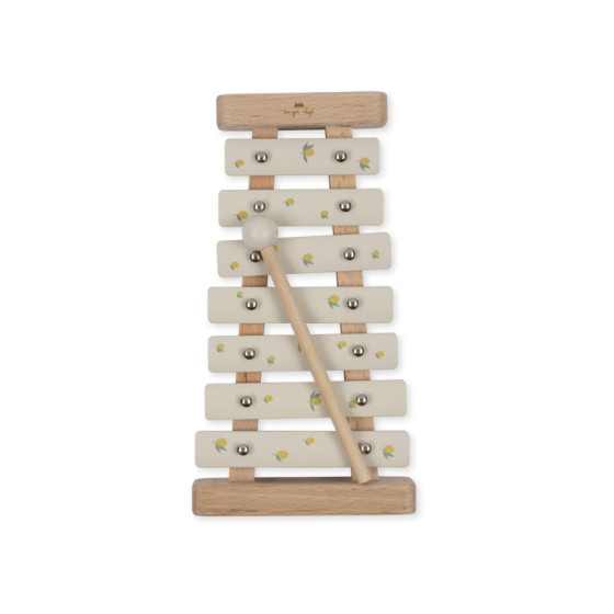 Xylophone à Musique en bois Lemon And Cherry Fsc - Lemon - Konges Sløjd Xylophone à Musique en bois Lemon And Cherry Fsc - Lemon - Konges Sløjd