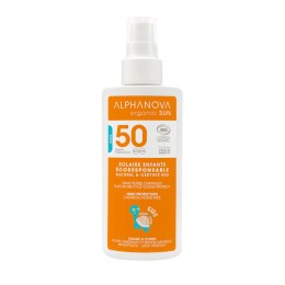 Crème solaire enfant BIO SPF 50+ visage & corps - Alphanova