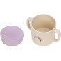 Tasse à bec Happy Rascals - Heart lavender - Laessig