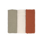 Lot de 3 langes en mousseline M - Olive & milky