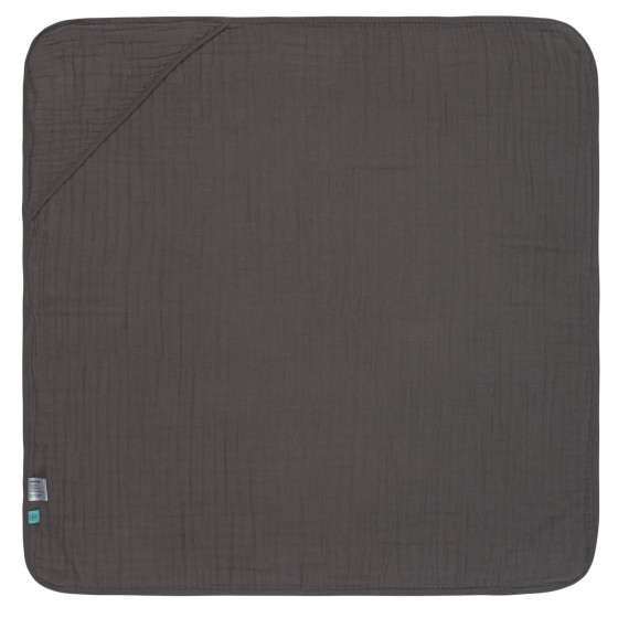Cape de bain en mousseline - Anthracite