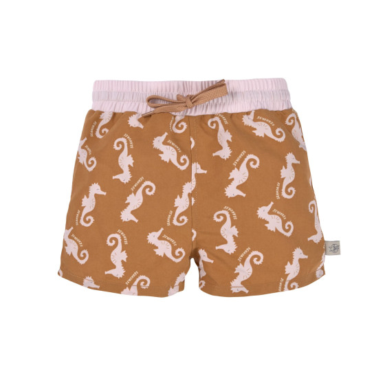 Short de bain anti-UV - Hippocampe - Caramel