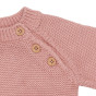 Grenouillère en Tricot Vintage Pink - Little Dutch