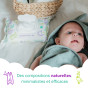 Lingettes écologiques pour bébé légèrement parfumées - Calendula & karité BIO - 72 lingettes