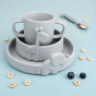Tasse Peekaboo - Croco - Gris