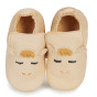 Chaussons en cuir avec semelle My Blublu - Chameau - Easy Peasy