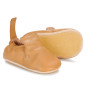 Chaussons en cuir avec semelle My Blublu - Cuir brun - Easy Peasy
