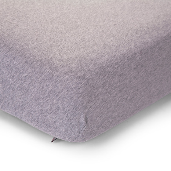 Childhome - Drap Housse Lit 60x120 cm - Jersey - Gris Childhome - Drap Housse Lit 60x120 cm - Jersey - Gris