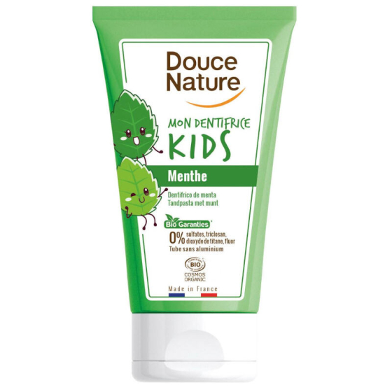 Dentifrice Kids BIO - Menthe - 50 ml - Douce Nature