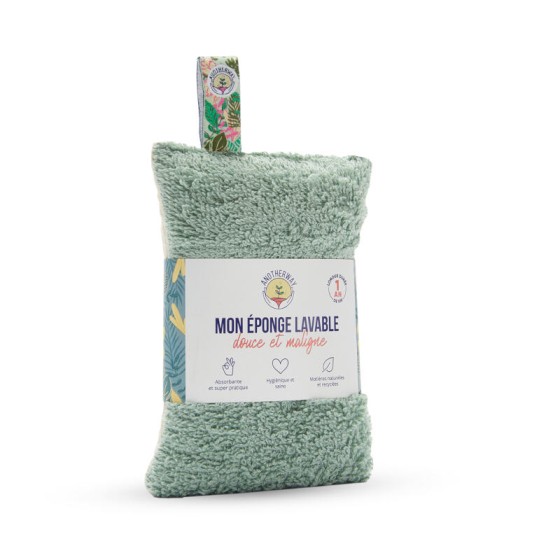 Eponge lavable verte Eponge lavable verte