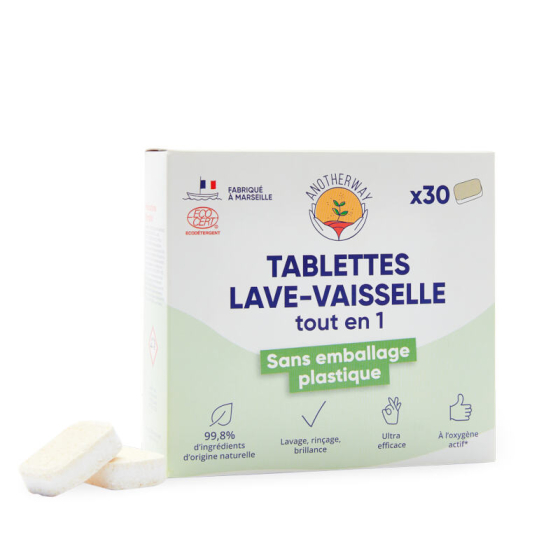 Tablettes lave-vaisselle - 30 pièces