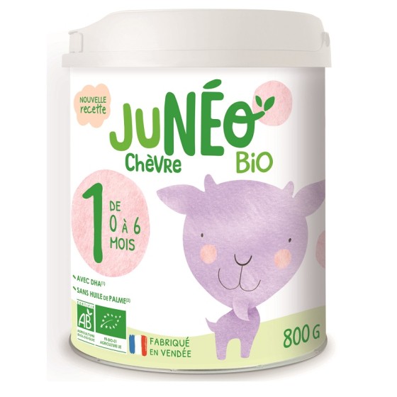 Lait de chèvre N°1premier âge - De 0 à 6 mois - 800 g Lait de chèvre N°1premier âge - De 0 à 6 mois - 800 g