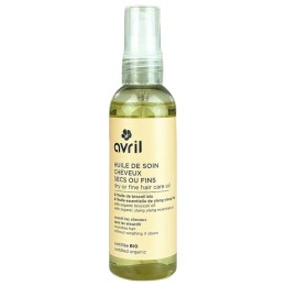 Huile capillaire Cheveux secs & fins Bio 100 ml - Avril