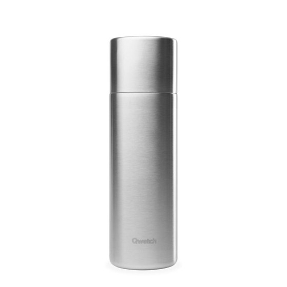 Thermo inox isotherme - Inox brossé - 750ml - Qwetch Thermo inox isotherme - Inox brossé - 750ml - Qwetch
