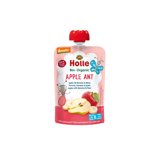 Gourde pomme banane poire dès 6 mois - Holle