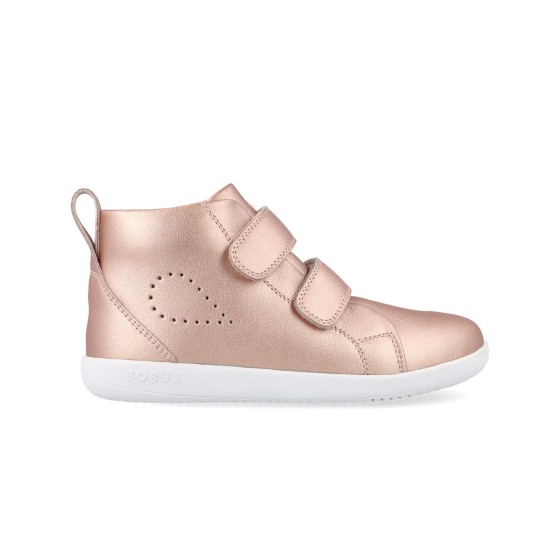 Chaussures Kid+ Grass Court High Rose Gold - Bobux Chaussures Kid+ Grass Court High Rose Gold - Bobux
