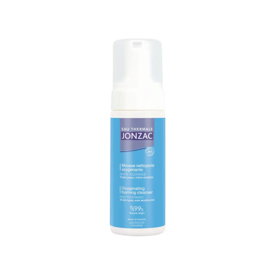 Mousse nettoyante Oxygénante Haute tolérance 150 ml - Jonzac