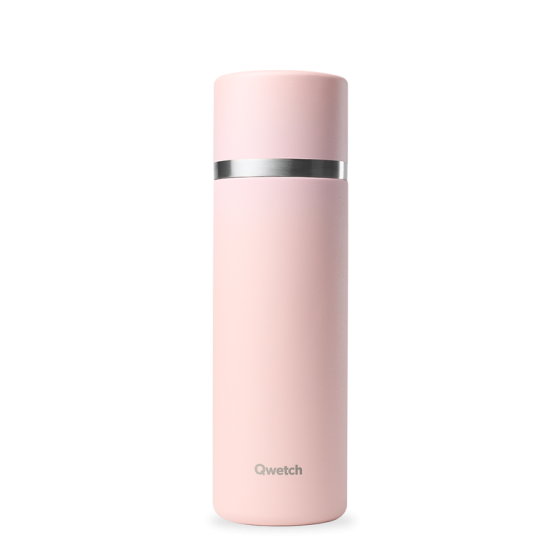 Thermo inox isotherme Pastel Rose 750ml - Qwetch