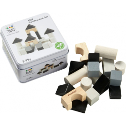 Mini blocs de construction en bois 3+ - Plan Toys