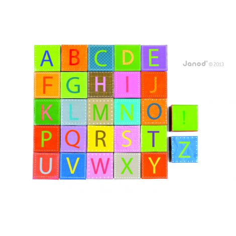 Cubes Kubkid Alphabet - à partir de 2 ans