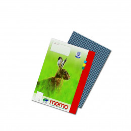 Cahier A5 avec calque ligné/quadrillé