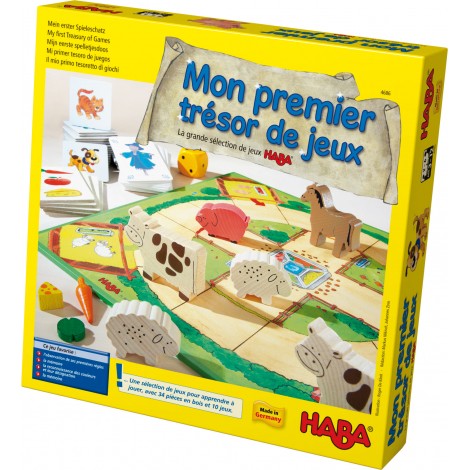 Mon premier trésor de jeux (La grande sélection de jeux HABA)  - à partir de 3 ans