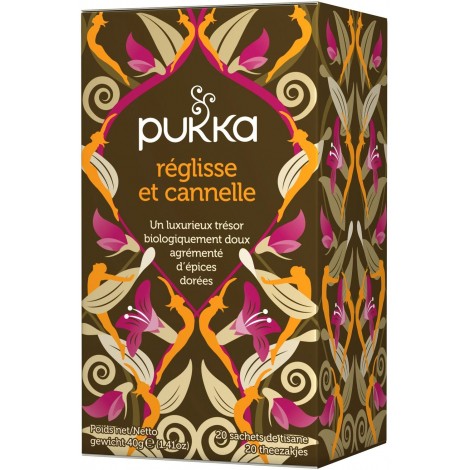 Tisane réglisse et cannelle 20 infusettes BIO