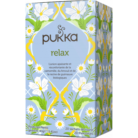 Infusion relax 20 infusettes BIO