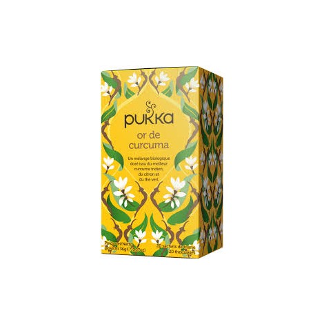 Tisane Or de curcuma 20 infusettes BIO Tisane Or de curcuma 20 infusettes BIO