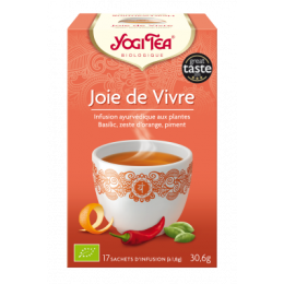 Infusion Joie de vivre 17 sachets - Yogi Tea 