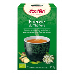 Energie du Thé vert 17 sachets - Yogi Tea 