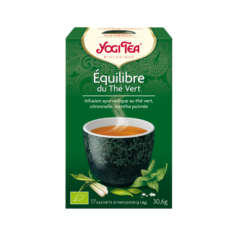 Equilibre du Thé vert 17 sachets