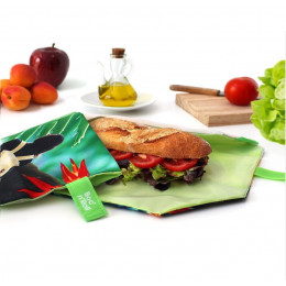 Pochette sandwich lavable et réutilisable Boc'n'Roll - Young Wild