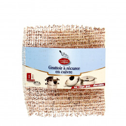 Grattoir à récurer en cuivre