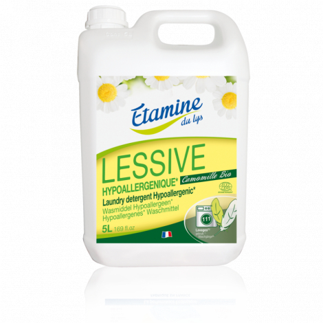 Lessive Bébé hypoallergénique Camomille Bio - 2 litres